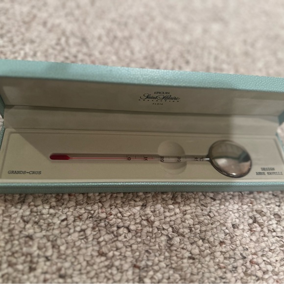 Ercuis saint Hilaire Paris Wine thermometer new in box - Picture 5 of 12